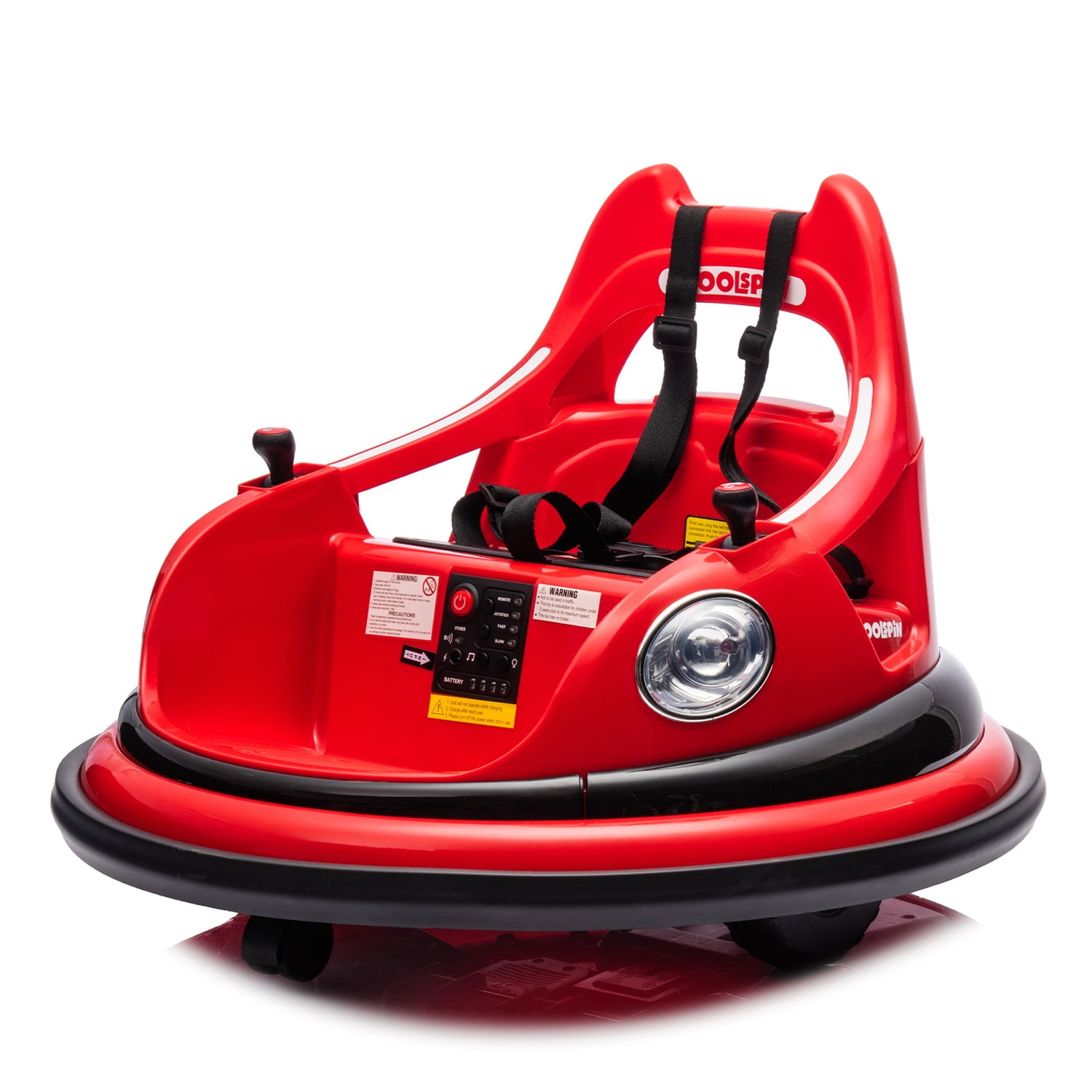 CIPACHO 12V Ride On Electric Bumper Car for Kids & Toddlers, Baby Bumping Toy Cars Gifts for 18 Months, Red CIPACHO 12V Ride On Electric Bumper Car for Kids & Toddlers, Baby Bumping Toy Cars Gifts for 18 Months, Red