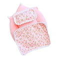 thumbnail image 1 of Accessoires de Poupée en Coton Lit de Poupée Couette Oreiller, 1 of 1