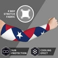 thumbnail image 6 of Texas Flag Arm Sleeves For Men And Women Compression Sun Protection Tattoo Cover Up Baseball Basketball Running, 6 of 6