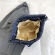 thumbnail image 5 of Bolso Mano Acolchado para Mujer Algodón Hombro (gris), 5 of 7