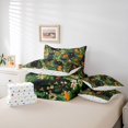 thumbnail image 6 of meiyoeat Cartoon Black Kitten 7 Pieces Full Size Bedding Sets,Spring Garden Flowers Sunflower Full Size Bed in a Bag For Girls,Polkadot Reversible, 6 of 7