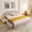 Pink, variant on Queen Size Upholstered Bed Frame with 4 Drawer Storage, Modern Minimalist Platform Bed, Tall Curved Headboard, Circle Yarn Fabric, Sturdy Legs, No Box Spring Needed for Bedroom,