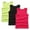 Set 17, variant on GERsome 3 Pack Girls and Boys' Tank Undershirt Sleeveless Tank Tops Assorted Colors Round Neck Cotton Tank Tops, Sizes 2-14 Years