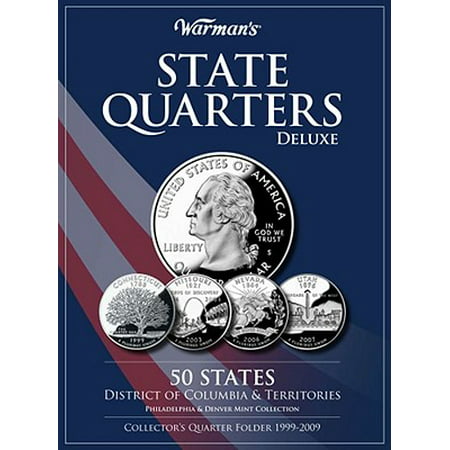 State Quarters Deluxe 50 States, District of Columbia & Territories: Philadelphia & Denver Mint Collection : Collector's Quarter Folder
