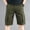 Army Green, variant on WWV Cargo Shorts Men's Men's Work Shorts Pockets Straight-leg Shorts Solid Color Casual Comfy Loose Fit Mountaineering Workwear Pants Army Green L