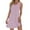 Pink, variant on Puntoco Dresses for women Womens Casual Summer Dress 2025 Loose Tank Striped T-Shirt Dresses Sleeveless Sundress with Pockets Dark Blue XL(XL)