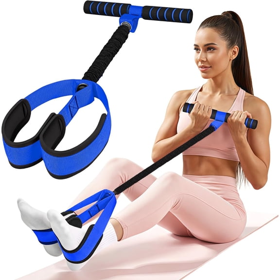 Pedal Resistance Bands with Handles, Upgrade 6-Tubes Manual Tension Training Pedal,Upgrade Women Exercise Bands for Full Body Training, Core, ABS, Legs, Glutes, Arms, Pilates