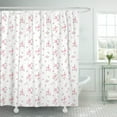thumbnail image 1 of ABPHQTO Lindo estampado floral de flores pequeñas Ditsy Elegante Cortina de ducha de poliéster 152x180 cm ABPHQTO PKNMT60x72Shower-2484, 1 of 2