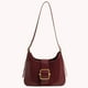 thumbnail image 4 of Bolso Bandolera Mujer Ante Con Satchel para (Vino) Rojo, 4 of 9