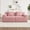 Pink, variant on Rustic Sofas, Modular 2 Seat Loveseat Boneless Sofa, Cloud Sectional Couch with Deep Seat, Modern Modular 2-Seat Sofa Couch with Throw Pillows Corduroy Fabric Pink, Pink Modern Sofas,Leather Sofas