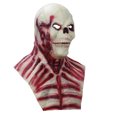 thumbnail image 5 of Máscara de esqueleto de látex realista para Halloween y cosplay, 5 of 5