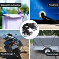 thumbnail image 5 of FrostHike 9 Pack Bungee Cords with Hooks, Heavy Duty 18 Inch Bungee Ropes Straps for Bikes Car Caravan Trunks Camping RVs and Sports Equipment etc, 5 of 5