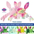 thumbnail image 3 of Sprinx- Bumpas Weighted Plush Toy to Help Sleep, Stress, Anxiety - Pink Tie-Dye - Ages 3+, 3 of 8