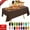 Coffee, variant on Bxaolu Plastic Table Cloth Disposable 1 Pack, 54 x 72 Inch Table Cloths, Party, Picnic, Wedding, Decorative Tablecloths, Rectangle, Leakproof & Sturdy Plastic Cover, Gold