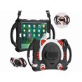 thumbnail image 1 of Case for iPad Mini 5th/4th/3rd/2nd/1st Generation for Kids, Silicone Rubber Shockproof Cover for iPad mini 5 4 3 2 1 with Adjustable Strap,Handle Grip,Pencil Holder,Rotating Kickstand,Hand Strap, 1 of 7