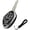 3 Buttons Silver Black, variant on Key Fob Cover Compatible with Mitsubishi Lancer Eclipse Spyder Endeavor Galant Mirage Outlander Sport 2007-2015 3 Button TPU Carbon Fiber Keychain Case Holder Protector,3 Buttons Silver Black