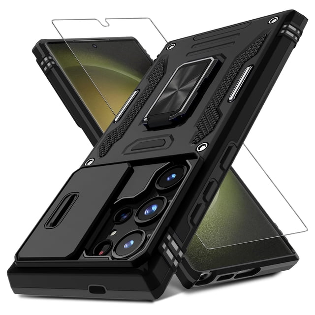 Funda de teléfono DEERLAMN para Samsung Galaxy S25 Ultra con pantalla