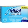 Midol Complete Pain Reliever Maximum Strength Caplets - 40 Ea, 2 Pack