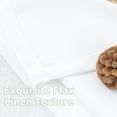 thumbnail image 3 of Natural Linen Curtains Long for Living Room Bedroom Groet Top Light Filtering Privacy Linen Textu Window Semi Sheer Drapes Birch Panels x, 3 of 7