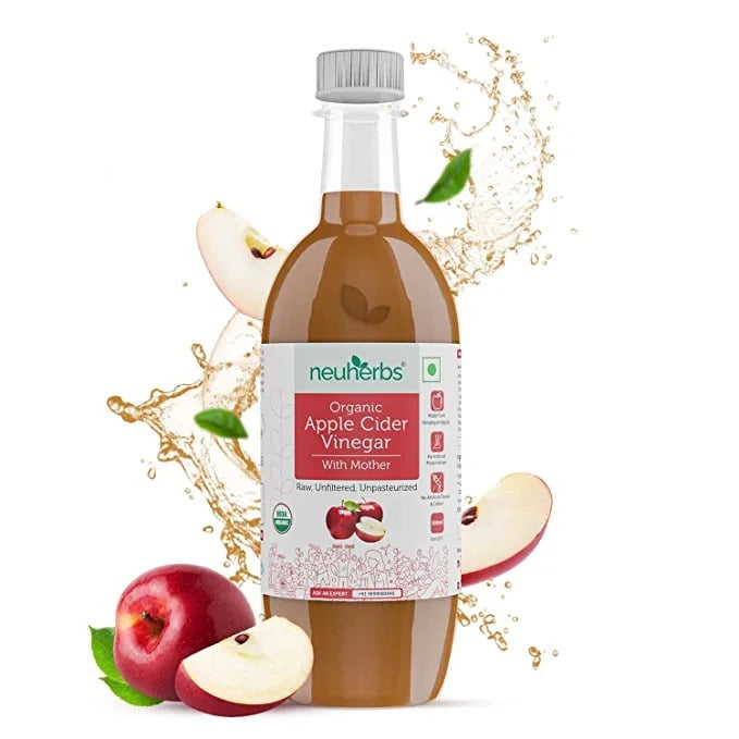 Neuherbs Organic Apple Cider Vinegar With Mother Raw, Unfiltered