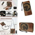 thumbnail image 4 of ZUXONGSY Abstract Horse Print Stylish Crossbody Hobo Purse & Wallet Set for Women, PU Leather Satchel with Adjustable Strap for Travel & Daily Use, 4 of 5