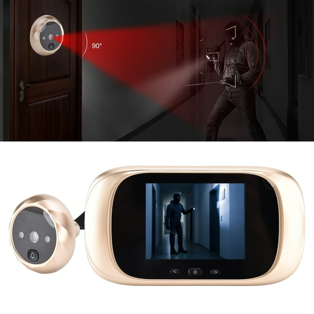 Home Digital , 2.8 Inch Door Viewer, 90 Wide Angle Energy Saving, HD Cat Eye Camera
