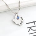 thumbnail image 3 of Collar de amistad para 4 mejores amigos, collar de mejores amigos para siempre, collares Bff de acero inoxidable para niñas, 3 of 4