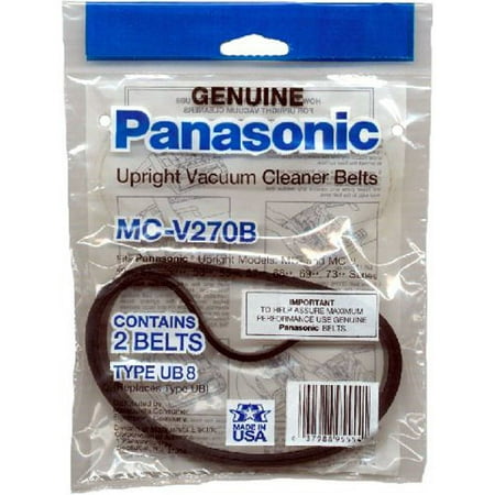 Panasonic MC-V270B Upright Belts For 7300 Series (2