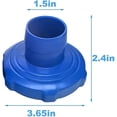 thumbnail image 3 of Universal Adapter For Floor Vacuums, Pool Vacuum Adapters, Adapters For Skimmer Hoses, Skimmer Adapters, Pool Adapters Only Pool skimmer, 3 of 4