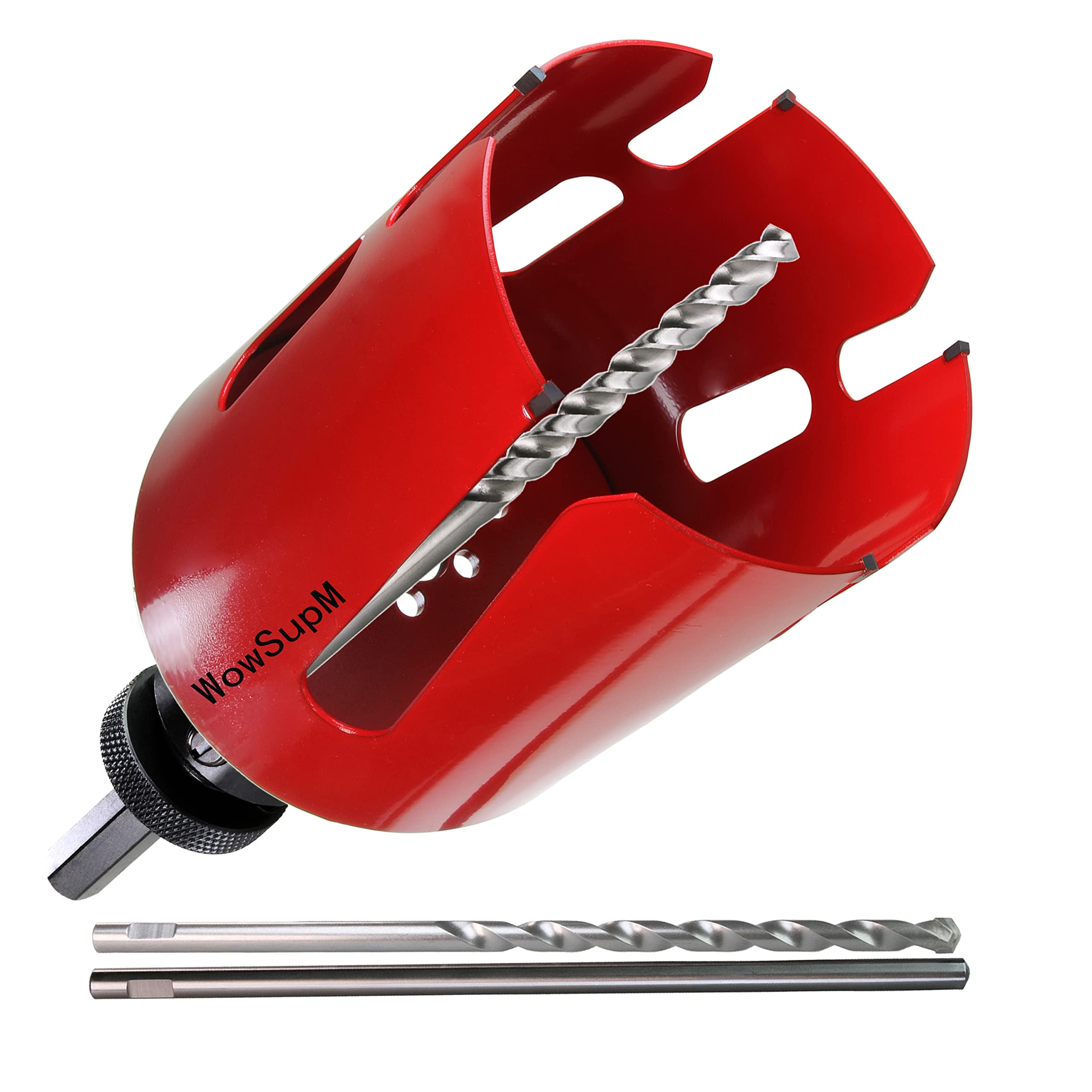 WOWSupM(NW) New 6 inch Deep Carbide Tipped Hole Saw for Thick Wall