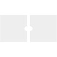 thumbnail image 4 of Ekena Millwork CMP10X5RE2-01000 1 in. ID x 3.5 in. Rectangle Architectural Grade PVC Contemporary Ceiling Medallion - 2 Piece, 4 of 4