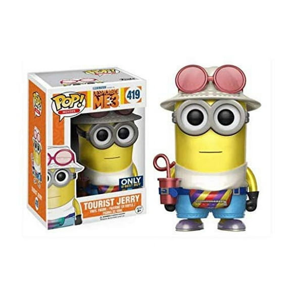 Funko Pop! Movies Despicable Me 3 Metallic Jerry Vinyl Figure