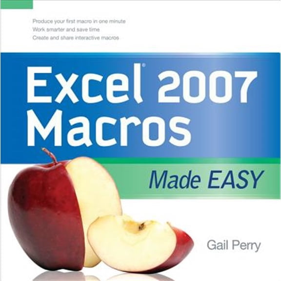 Pre-Owned EXCEL 2007 MACROS MADE EASY (CONSUMER APPL & HARDWARE - OMG) Paperback