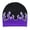 Purple, variant on Y2K Beanies Knit Beanie Hat Flame Beanie Flame Cap Skullies Beanie