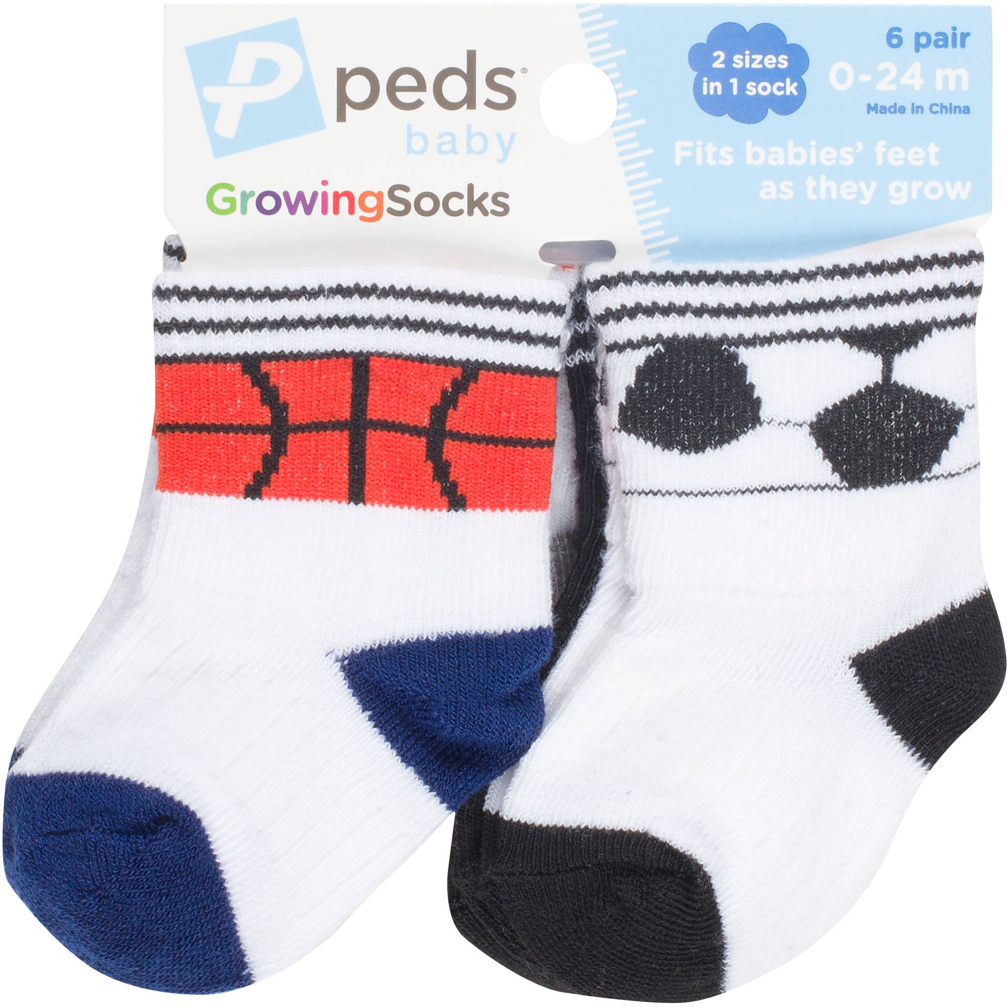 peds baby socks