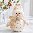 thumbnail image 5 of Lighted Christmas Tabletop Ornament, LED Glowing Snowman Holiday Figurine, Christmas Decor for Table, Mantel and Home, 5 of 7