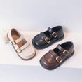 thumbnail image 4 of Cathalem Girls Low Heels Sandals Comfort Open Toe Sandal with Adjustable Back Strap,White 31, 4 of 4