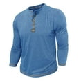 thumbnail image 4 of VJATTWR Shirts for Men Pullover Winter Thicken Thermal Travel Long Sleeve Casual Mens T-Shirts Round Neck L, 4 of 8
