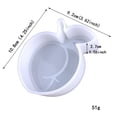 thumbnail image 3 of Fiudx Molde para Aromaterapia, Herramienta para Fundir Resina, Molde de Cuentas de Epoxi, Seguro de Usar, Resistente Al Calor, para Refrescar El Coche, Manualidades con Jabón y Velas, Gran Idea para, 3 of 5