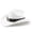 White - One Size, variant on Western Denim Curved Top Hat Woolen Big Brimmed Hat Autumn And Winter Style British Jazz Hat Leisure Black - One Size