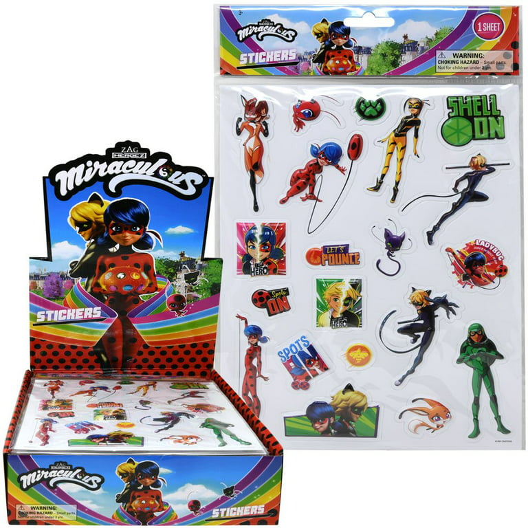 Miraculous Ladybug 120pc Floor Puzzle & 1 pc Sticker 