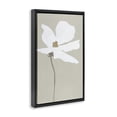 thumbnail image 4 of Stupell Industries White Flower Sprout Botanical & Floral Painting Black Floater Framed Art Print Wall Art, 21 x 31, 4 of 10
