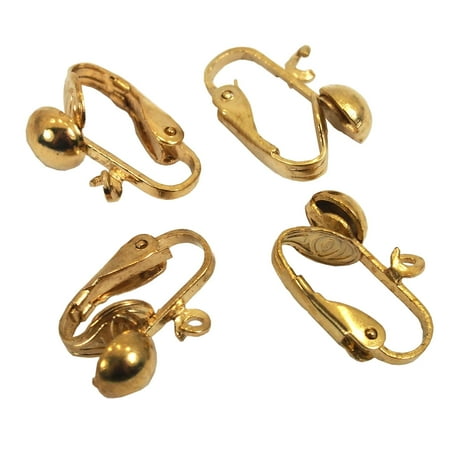 clipon findings pairs plated earrings clip gold dialog displays option button additional opens zoom walmart