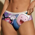 thumbnail image 2 of Adventure Time Womens Underwear Soft Breathable Brief Lace Panty Stretch Hipster Underpants Ladies Panties 2XL, 2 of 7