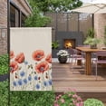 thumbnail image 4 of Country Red Blue Concubine House Flag 28 x 40 Inches, Independence Day Weather Proof Outdoor Patio Flags Double Sided Small House Decoration for Yard Lawn Outside Home, 4 of 9