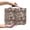 Beige Leopard Print, variant on Bible Bag for Men Women Carrying Bible Case Church Bag with Zipper Pocket Bible Study Tote Book Cover Denim Patchwork
