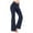 A0685-Navy, variant on QUINDOS Flare Pants for Women Bootcut High Waist Hip Lifting Leggings with Pockets Stretch Athletic Workout Yoga Pants