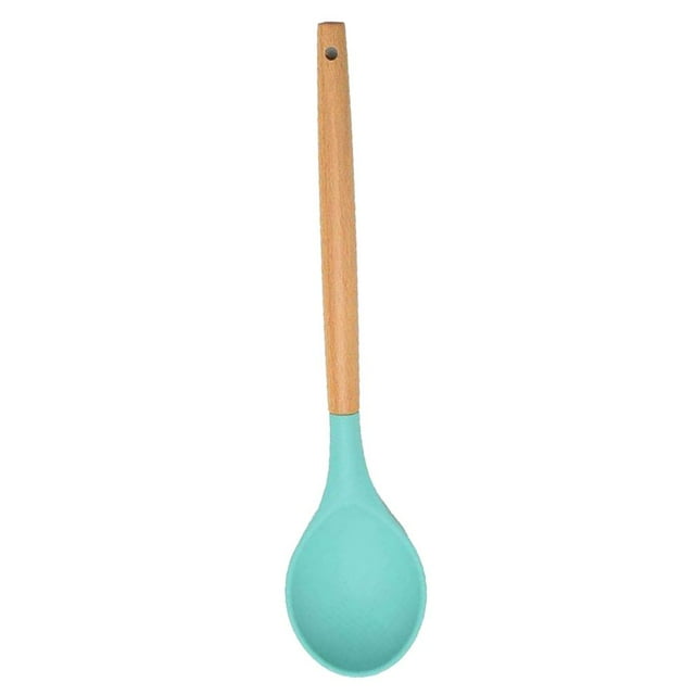 GUOOL Kitchen Silicone Cooking Utensil W/ Wood Handle For Kitchen Restaurant Bar Type 6