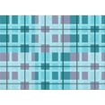 thumbnail image 1 of Ahgly Company Machine Washable Indoor Rectangle Transitional Blue Ivy Blue Area Rugs, 8' x 12', 1 of 7