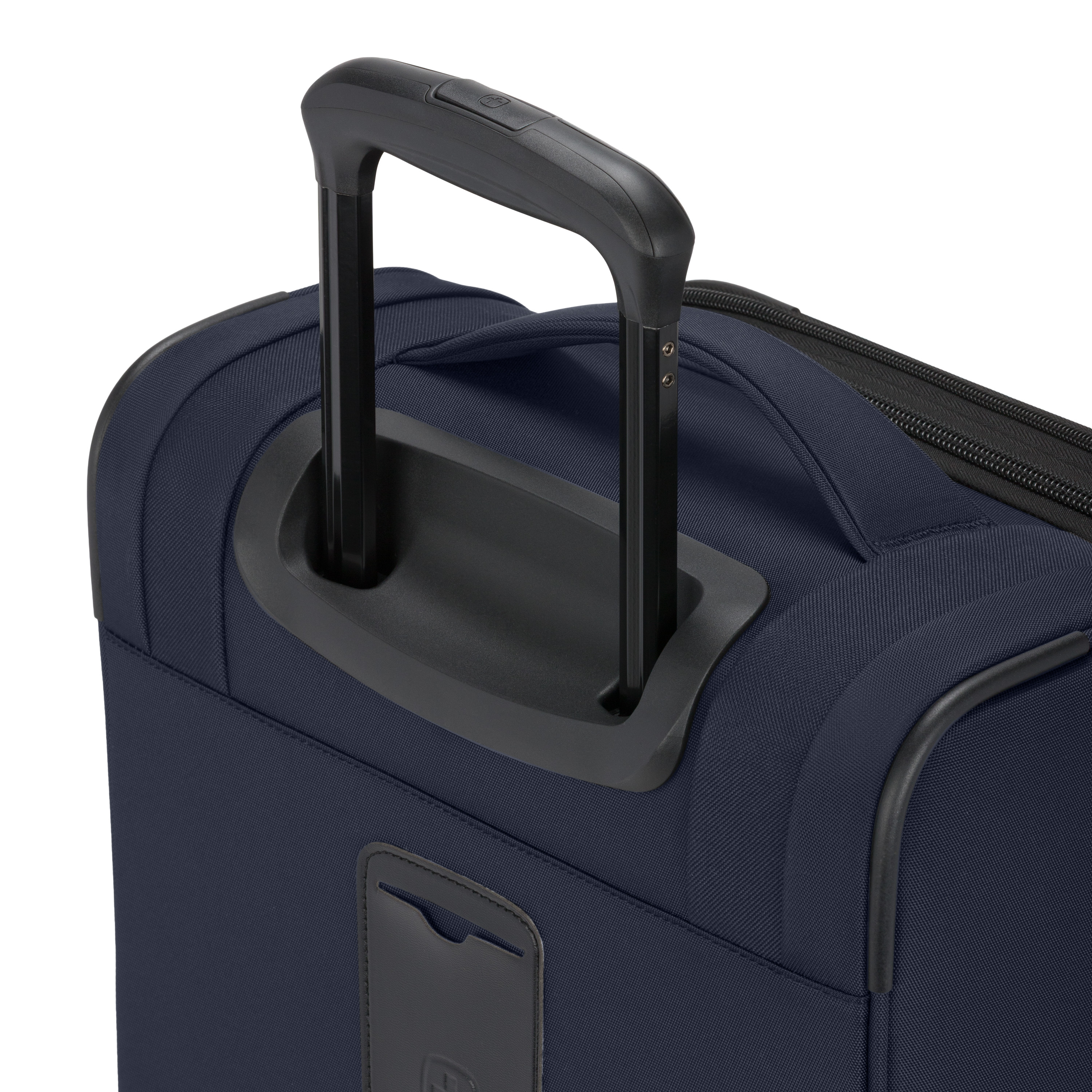 SWISSGEAR Stride Expandable Carry-On Spinner Luggage, Peacoat Blue, 8 Wheels and Built-in TSA Lock